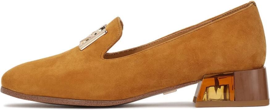 Kazar Suède schoenen met een opvallende hak - Foto 2