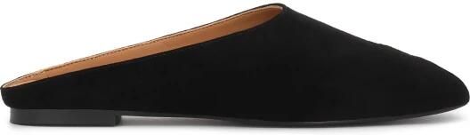 Kazar Suède Slippers met Uitgesneden Neus