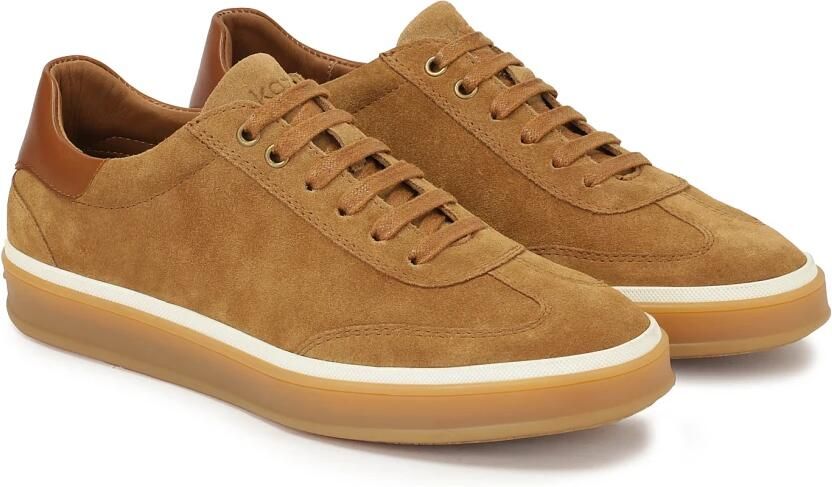 Kazar Suède sneakers in bruine kleur