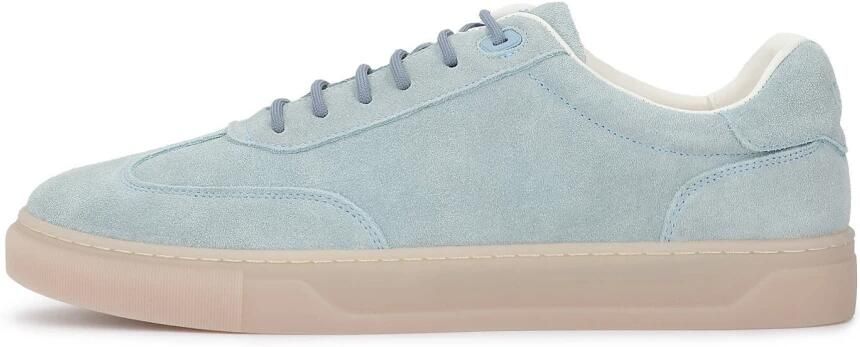 Kazar suède sneakers voor heren in een blauwe tint - Foto 2