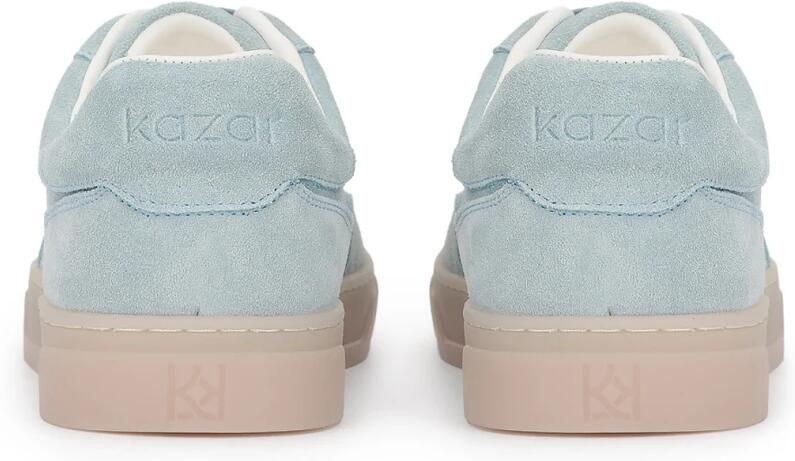 Kazar suède sneakers voor heren in een blauwe tint - Foto 3