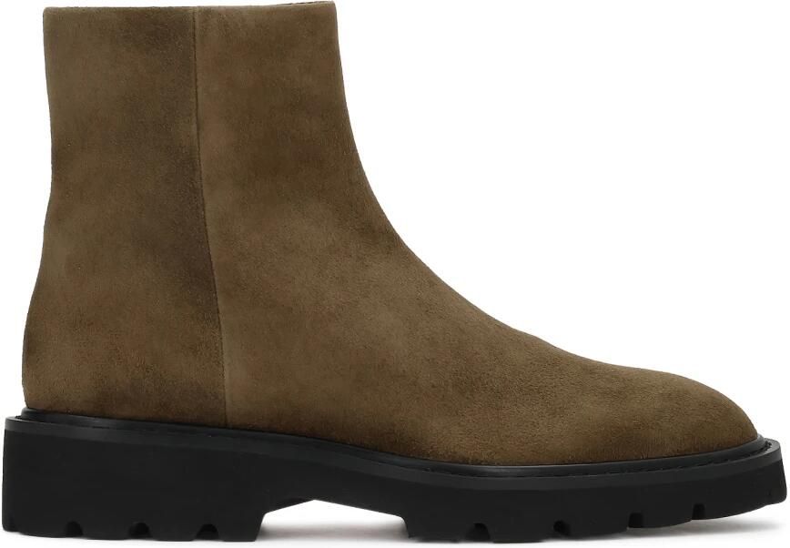 Kazar Suede Zippered Booties
