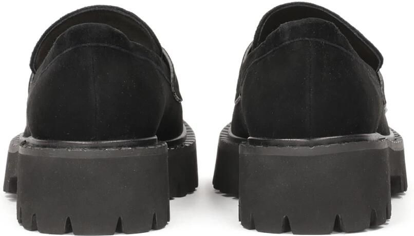 Kazar Suede zwarte instappers.Dit product valt groot uit. - Foto 6