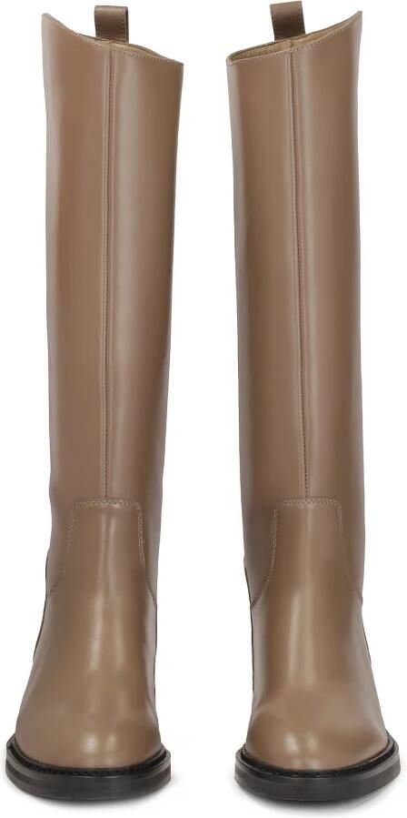 Kazar Taupekleurige instapofficierlaarzen.Dit product valt groot uit. - Foto 2