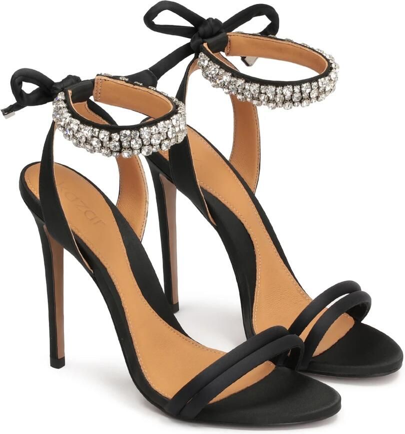 Kazar Textiel sandalen met sieradenband