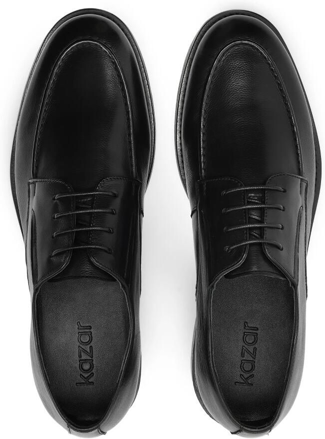 Kazar Men's leather shoes with classic lines - Foto 2