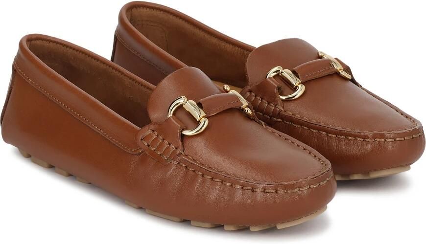Kazar Tijdloze leren mocassins - Foto 3