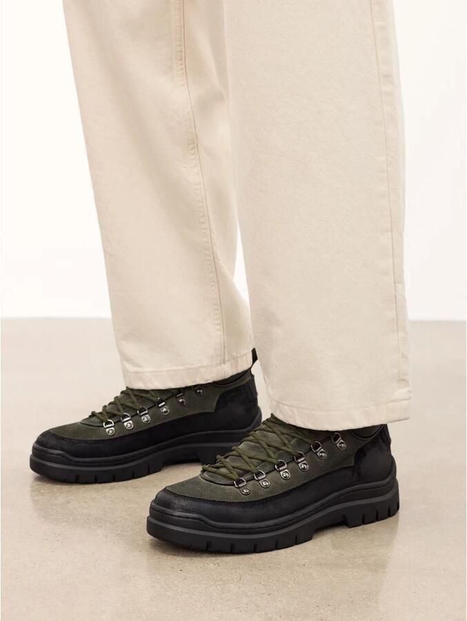 Kazar Tweekleurige suède laarzen