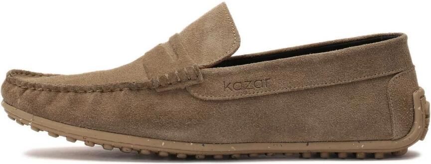 Kazar U-gestikte suède mocassins.Dit product valt groot uit. - Foto 2