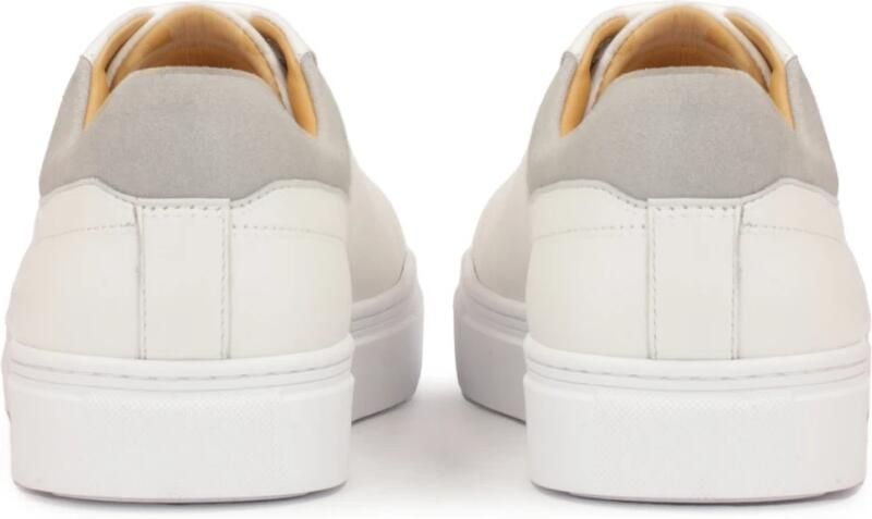 Kazar White sneakers with grey heel counter - Foto 4
