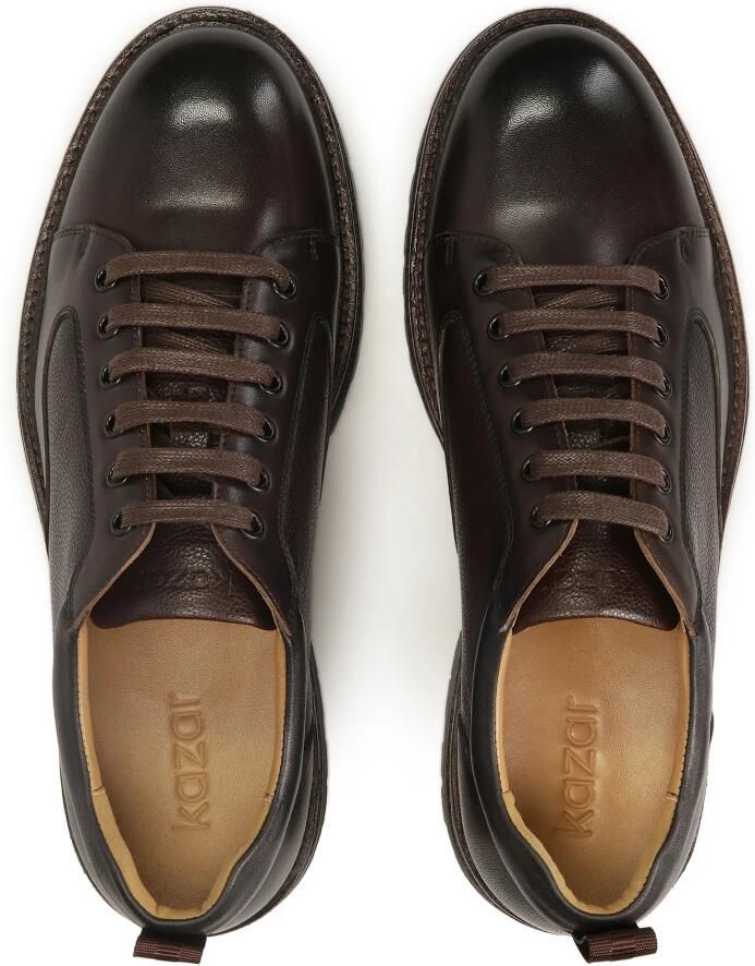 Kazar Veelzijdige bruine leren halfschoenen - Foto 2