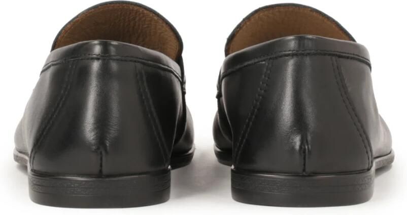 Kazar Veelzijdige zwarte leren loafers Ternin