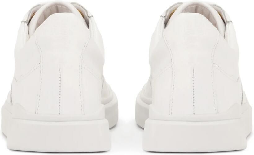 Kazar Witte leren sneakers met perforatie - Foto 4