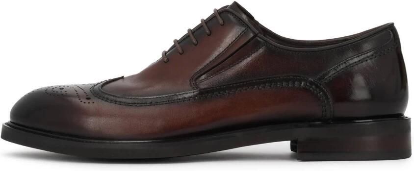 Kazar Brown shoes with brogue decoration - Foto 5