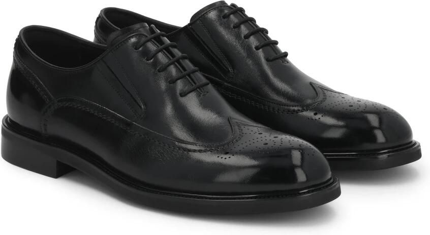 Kazar Black oxfords with openwork embellishment Brogues - Foto 2