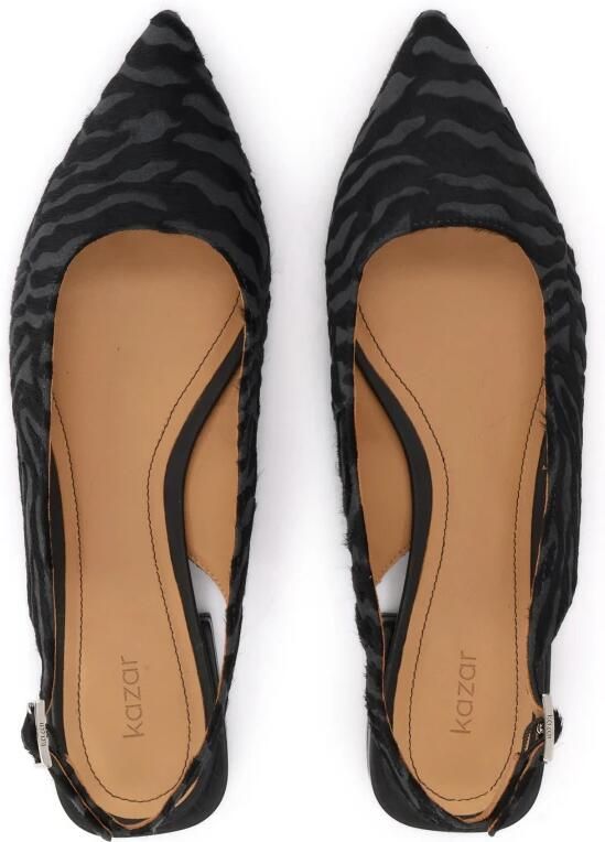 Kazar Zebra patroon platte pumps - Foto 2