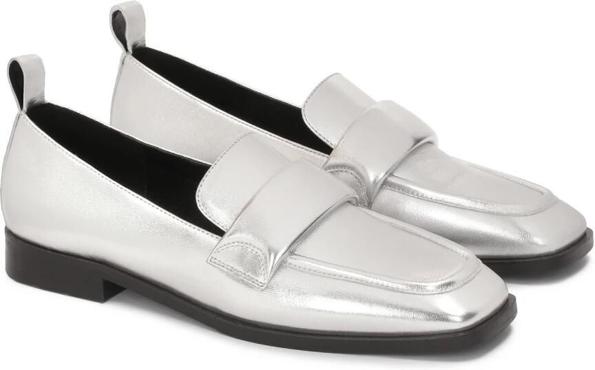 Kazar Zilveren halfschoenen met vierkante tenen - Foto 5
