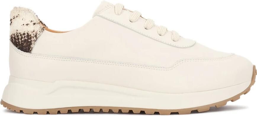 Kazar Leather sneakers with decorative heel counter