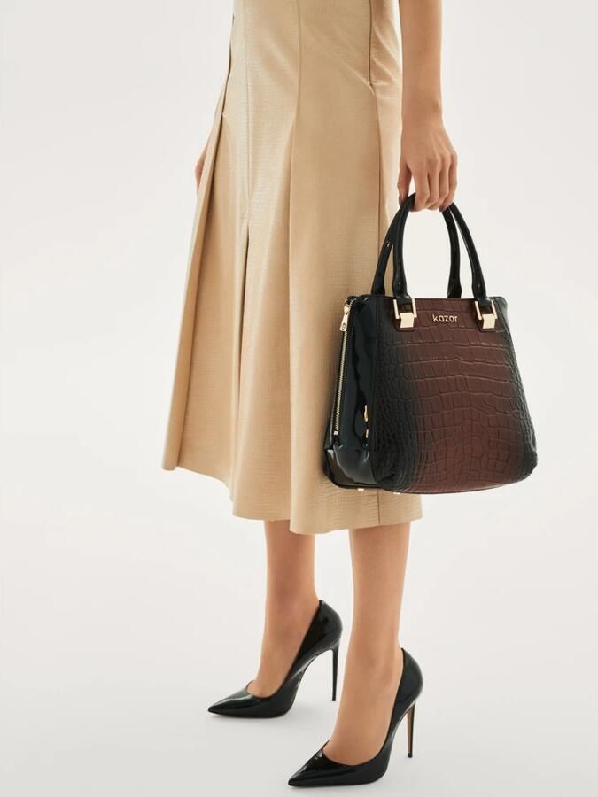 Kazar Zwarte gelakte leren stiletto's.Dit product valt groot uit. - Foto 3
