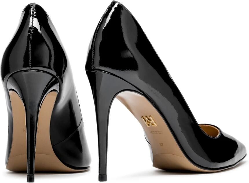 Kazar Zwarte gelakte leren stiletto's.Dit product valt groot uit. - Foto 6