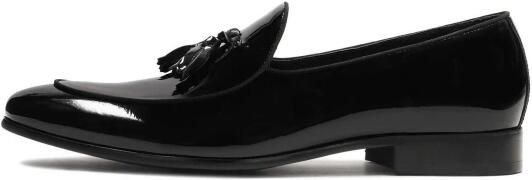 Kazar Zwarte gelakte loafers met een clutch.Dit product valt klein uit. - Foto 2