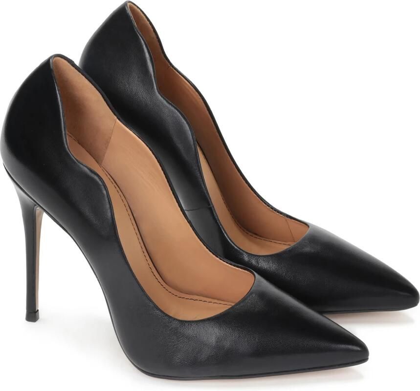 Kazar Zwarte golvende hoge hakken pumps.Dit product valt groot uit. - Foto 2