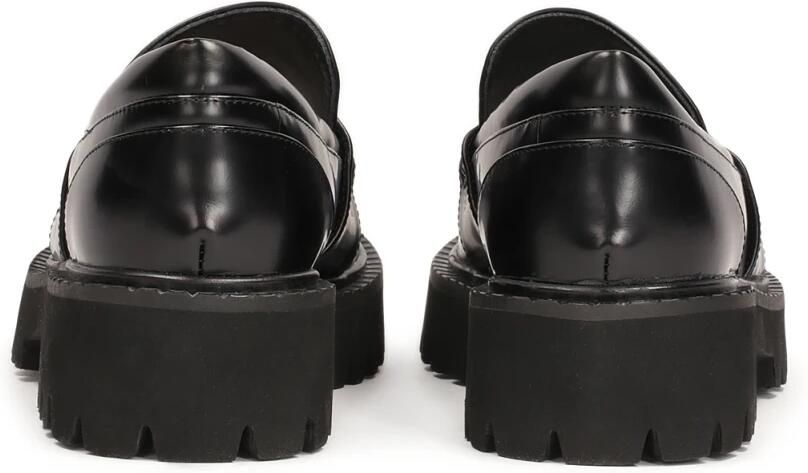 Kazar Zwarte graanleren halfschoenen.Dit product valt groot uit. - Foto 2