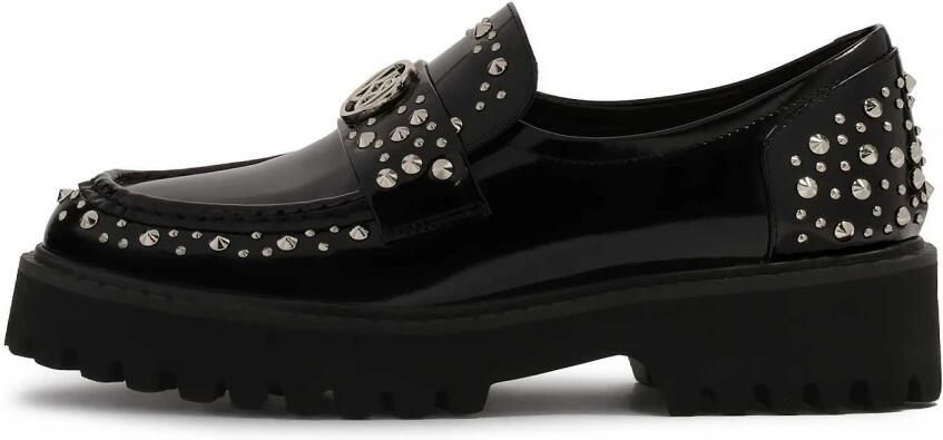 Kazar Zwarte halfschoenen met metalen klinknagels.Dit product valt groot uit. - Foto 5
