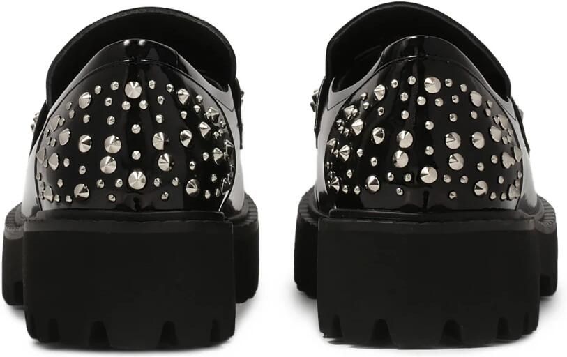 Kazar Zwarte halfschoenen met metalen klinknagels.Dit product valt groot uit. - Foto 4