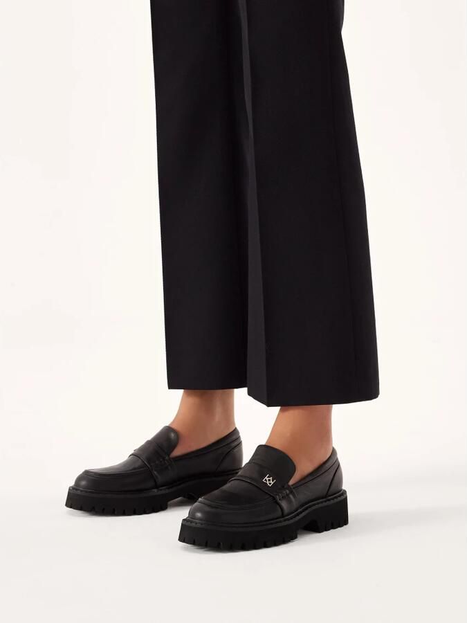 Kazar Zwarte halfschoenen op een geprofileerde zool.Dit product valt groot uit. - Foto 2