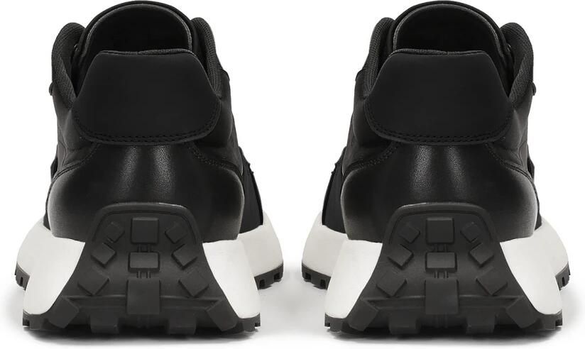 Kazar Zwarte herensneakers op een comfortabele zool - Foto 5