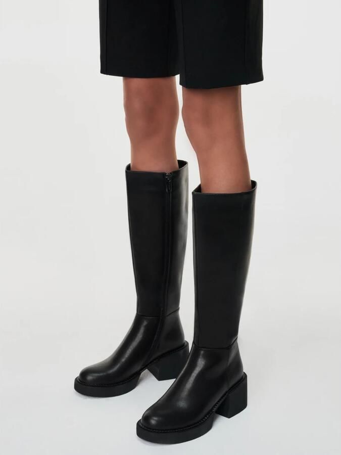 Kazar Studio Bottes hautes noires pour femmes - Foto 5