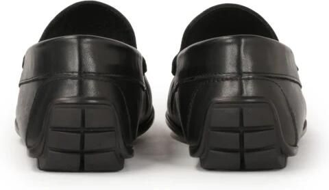 Kazar Zwarte Leren Mocassins