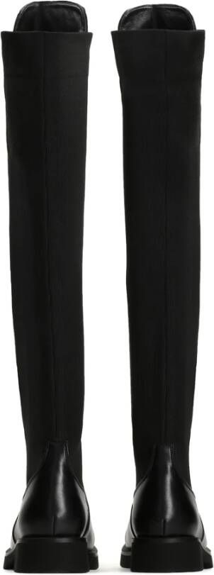 Kazar Zwarte leren over-de-knie laarzen voor dames Black Dames - Foto 4