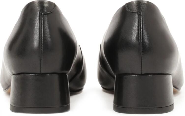 Kazar Zwarte leren pumps met een comfortabele hak - Foto 4
