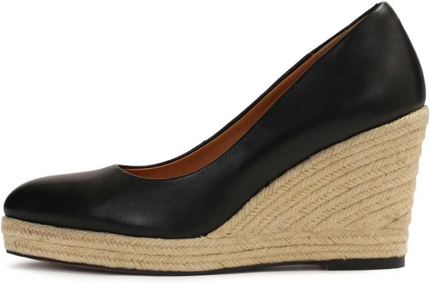Kazar Zwarte leren pumps op ankers.Dit product valt klein uit. - Foto 5