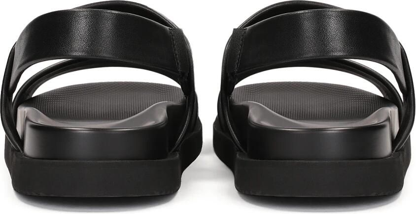 Kazar Zwarte Leren Sandalen met Elastische Band - Foto 5