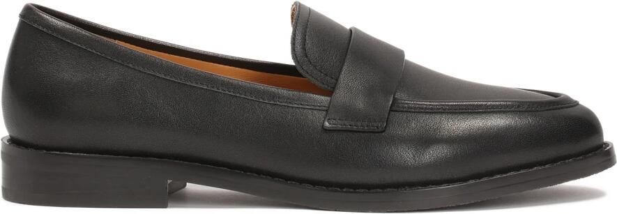 Kazar Zwarte loafers in minimalistische stijl.Dit product valt groot uit.