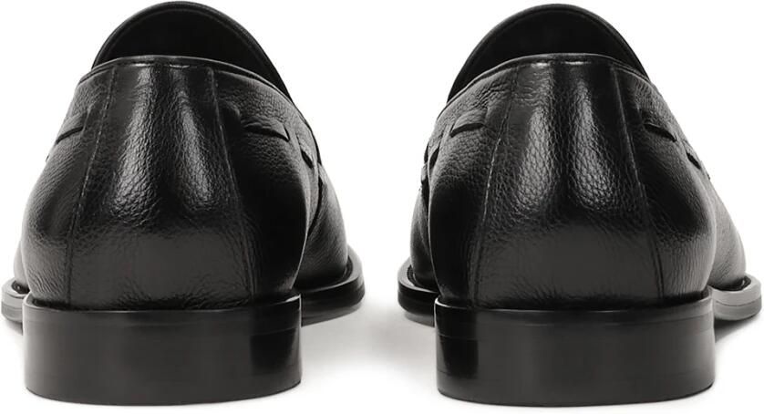 Kazar Zwarte loafers van natuurlijk leer