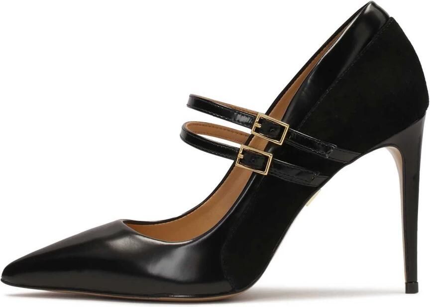 Kazar Zwarte Mary Jane pumps.Dit product valt groot uit. - Foto 2