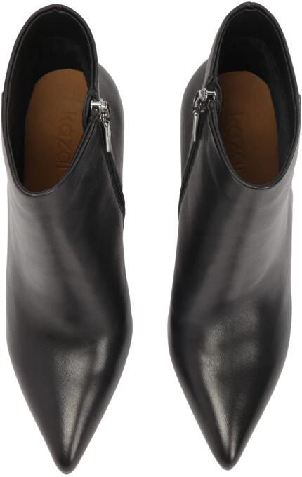 Kazar Zwarte minimalistische laarzen met hak.Dit product valt klein uit. - Foto 2