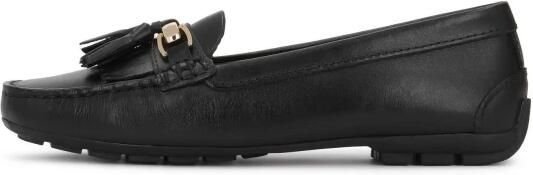 Kazar Zwarte mocassins van natuurlijk leer met sluitingen - Foto 2