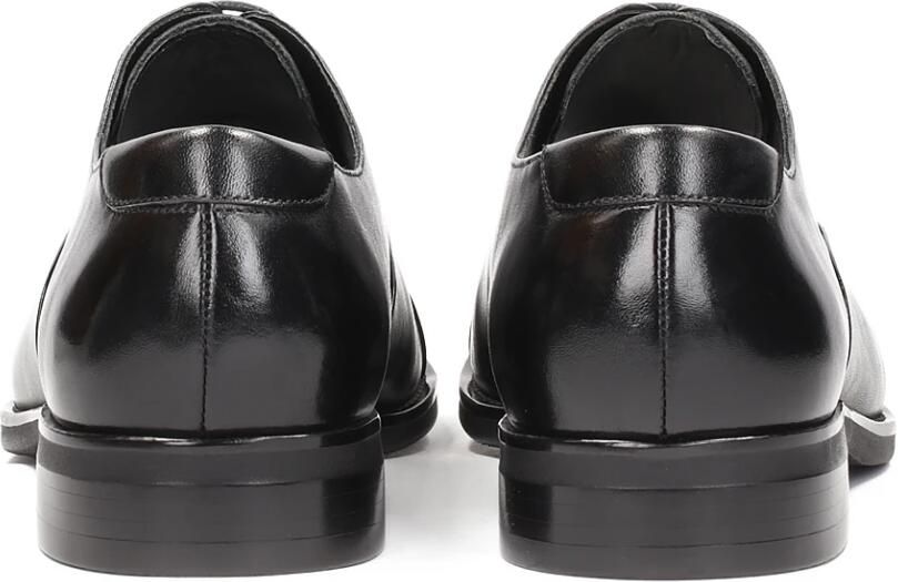 Kazar Zwarte oxfords met overlappende neus.Dit product valt groot uit. - Foto 3
