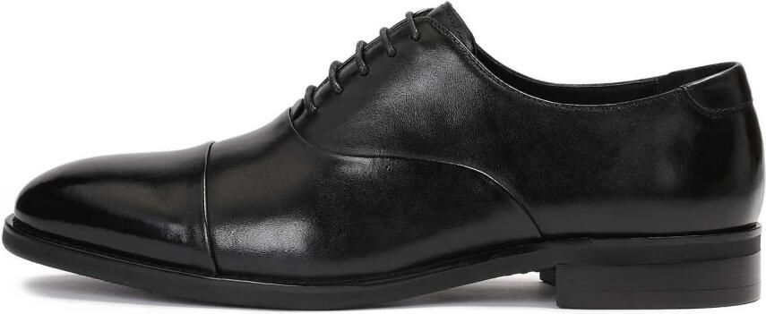 Kazar Zwarte oxfords met overlappende neus.Dit product valt groot uit. - Foto 5