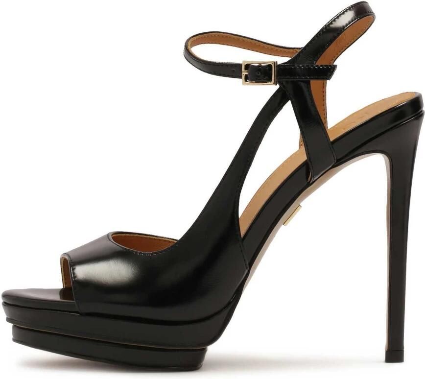 Kazar Zwarte platform- en stiletto-sandalen.Dit product valt klein uit. - Foto 2