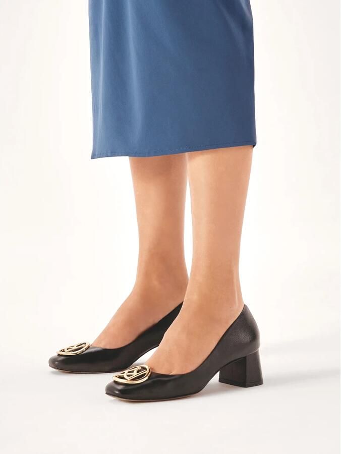 Kazar Zwarte pumps met een medium hak - Foto 2