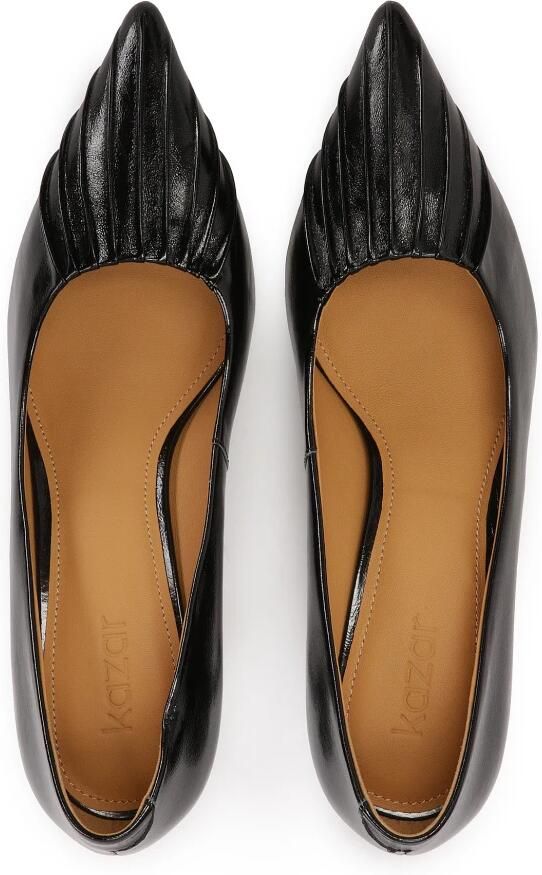 Kazar Zwarte pumps met een vouw - Foto 3