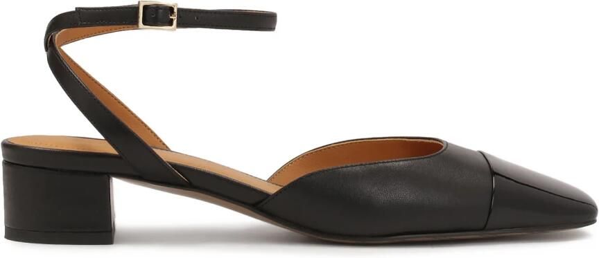 Kazar Zwarte pumps met enkelwikkelband