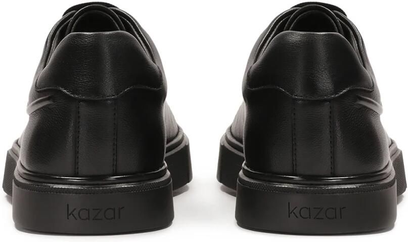 Kazar Zwarte reliëf sneakers