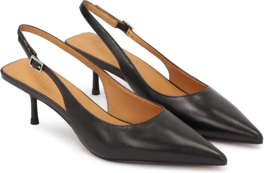 Kazar Zwarte slingback pumps